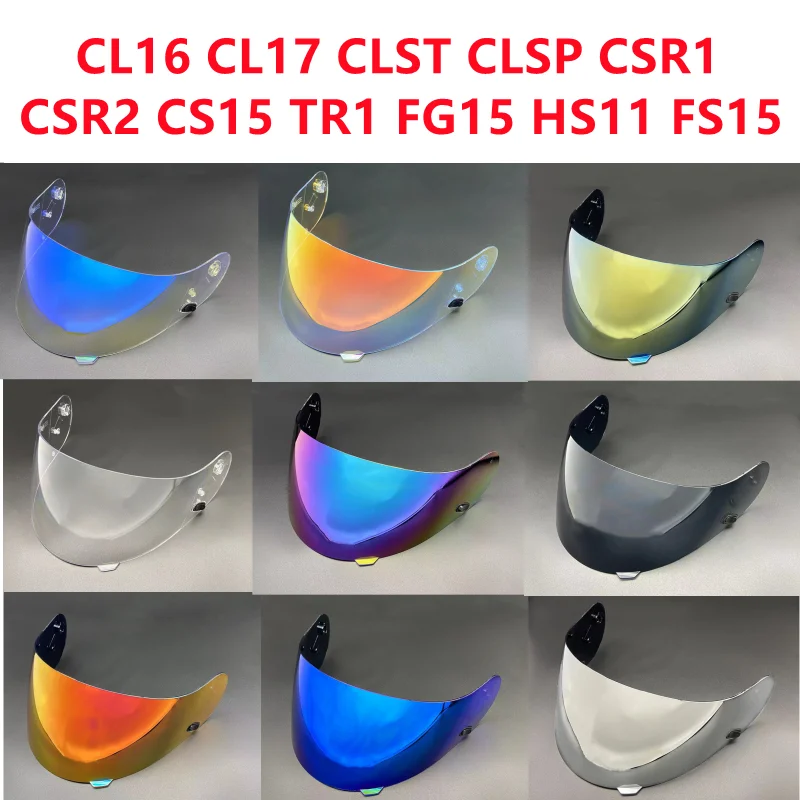 CL16 Visor for HJC CL17 CLST CLSP CSR1 CSR2 CS15 TR1 FG15 HS11 FS15 HJ09 Uv Protection Helmet Shields Capacete Accessories