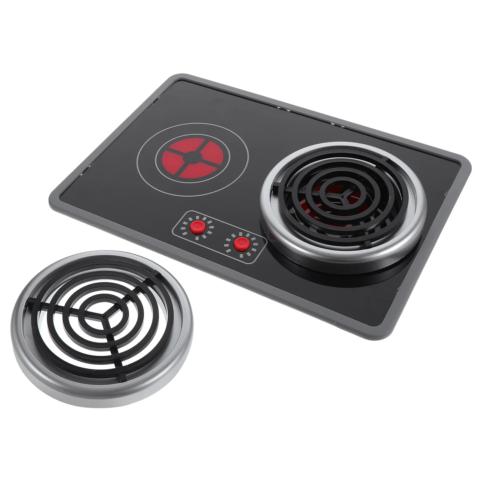 1 مجموعة محاكاة التعريفي طباخ التظاهر أجهزة المطبخ التفاعلية الصوت ضوء موقد الطبخ للعب الأطفال #1