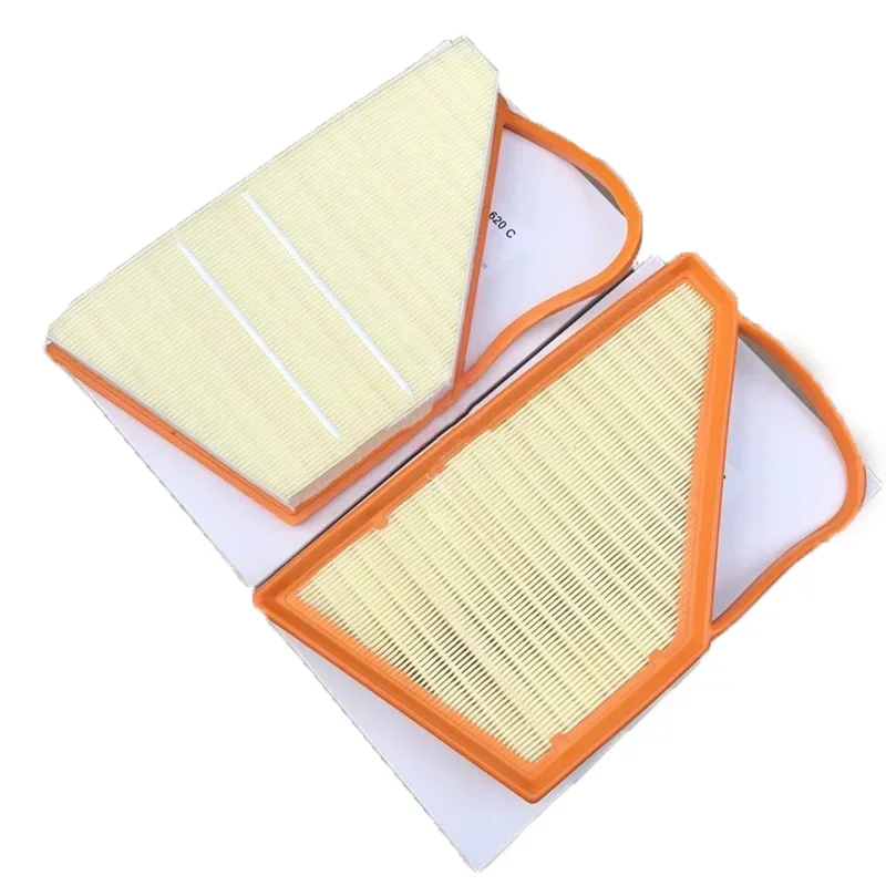 2pcs 3W0129620B 3W0129620C Air Filter Fit for Bentley Continental GT GTC Flying Spur W12 Engine 2004-2015 2016 2017 2018 2019