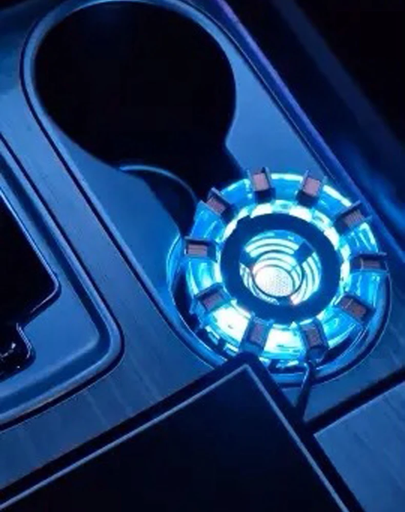 Simulations-Power-Reactor-Herz-LED-Licht Brustlampe MK1 MK2 Cosplay-Geschenk Spielzimmer Schreibtischdekoration – Detail 3