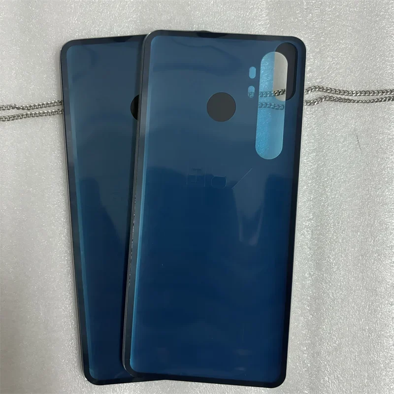 6.47''  Battery Cover Rear Back Door 3D Glass Housing Case For Xiaomi Mi Note 10 Lite Battery Housing