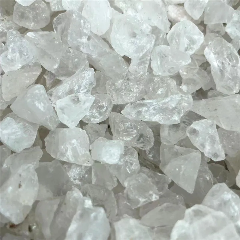 100g Natural White Crystal Raw Stone For Home Decoration Natural Healing Reiki Decoration
