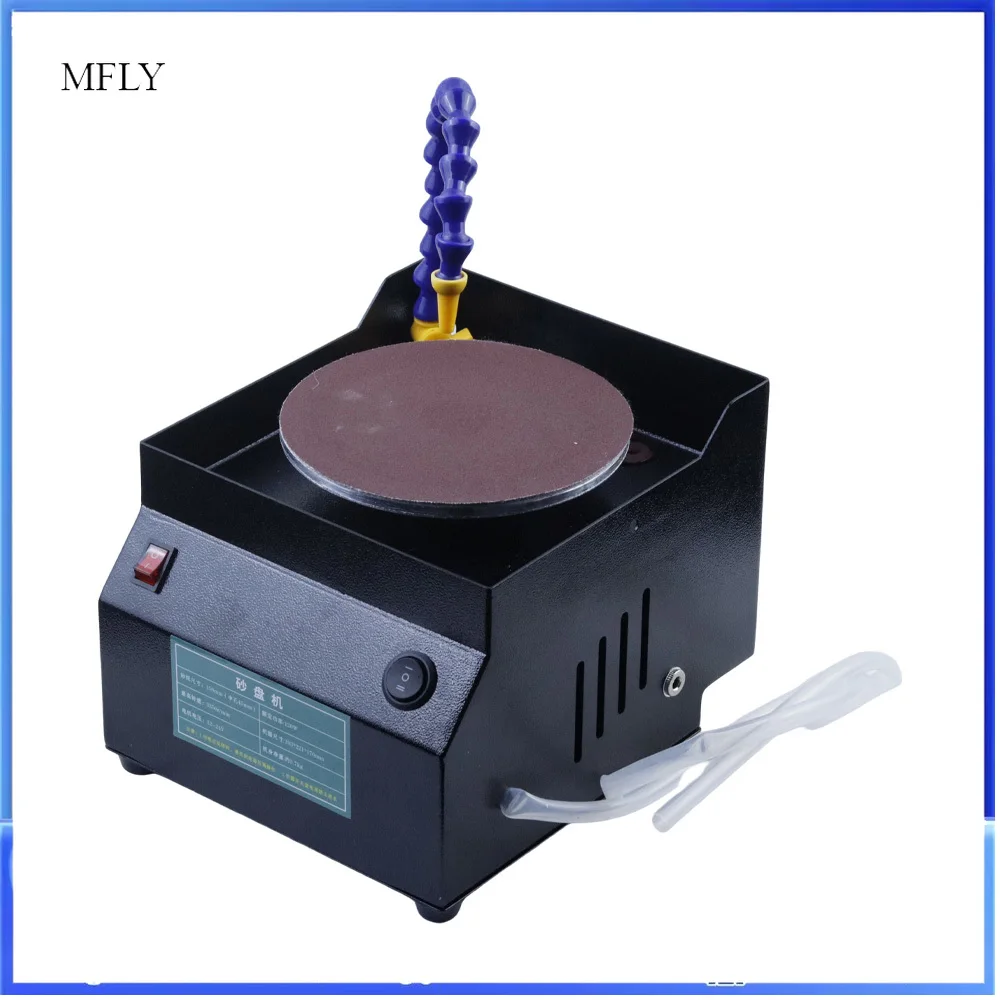 120W Circulating Water-cooled Grinder,150mm Wet & Dry Grinding Wheel, Water Circulation Cooling System, 7 Speed Gears Regulation