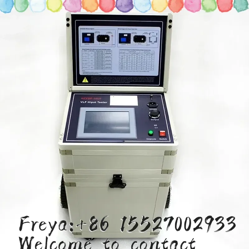 Electric 60kV Very Low Frequency High Voltage Generator 30-80kv Ac Hipot Test Set Vlf Test Equipment