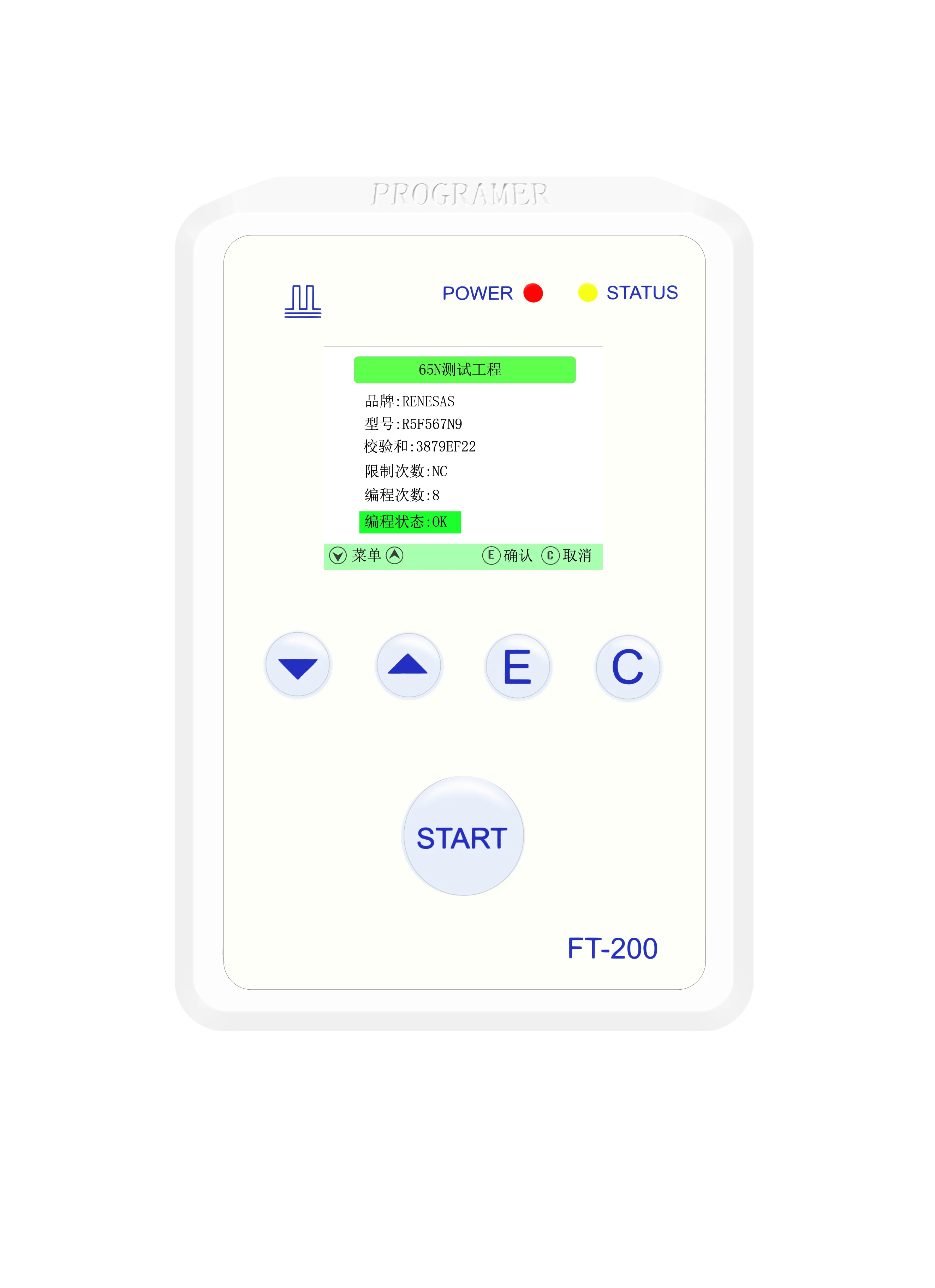Spot Renesas Renesas MCU simulador E1 programador queimar R0E 000010 K original