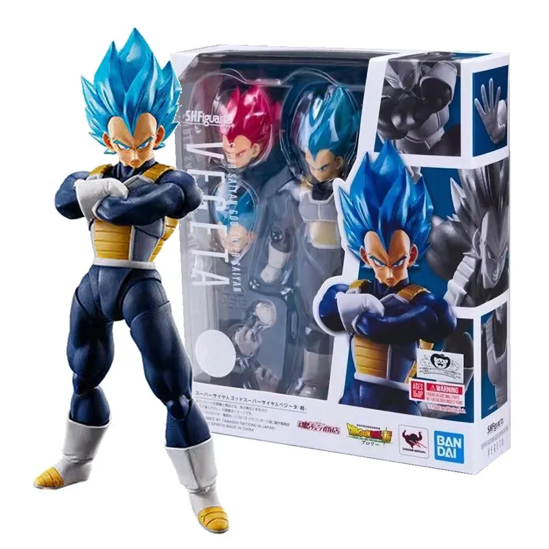 15cm Dragon Ball Anime Figure Son Goku Vegeta SFH Peripheral Action Figure Desktop Decoration Ornament Birthday Gift Toys Kids