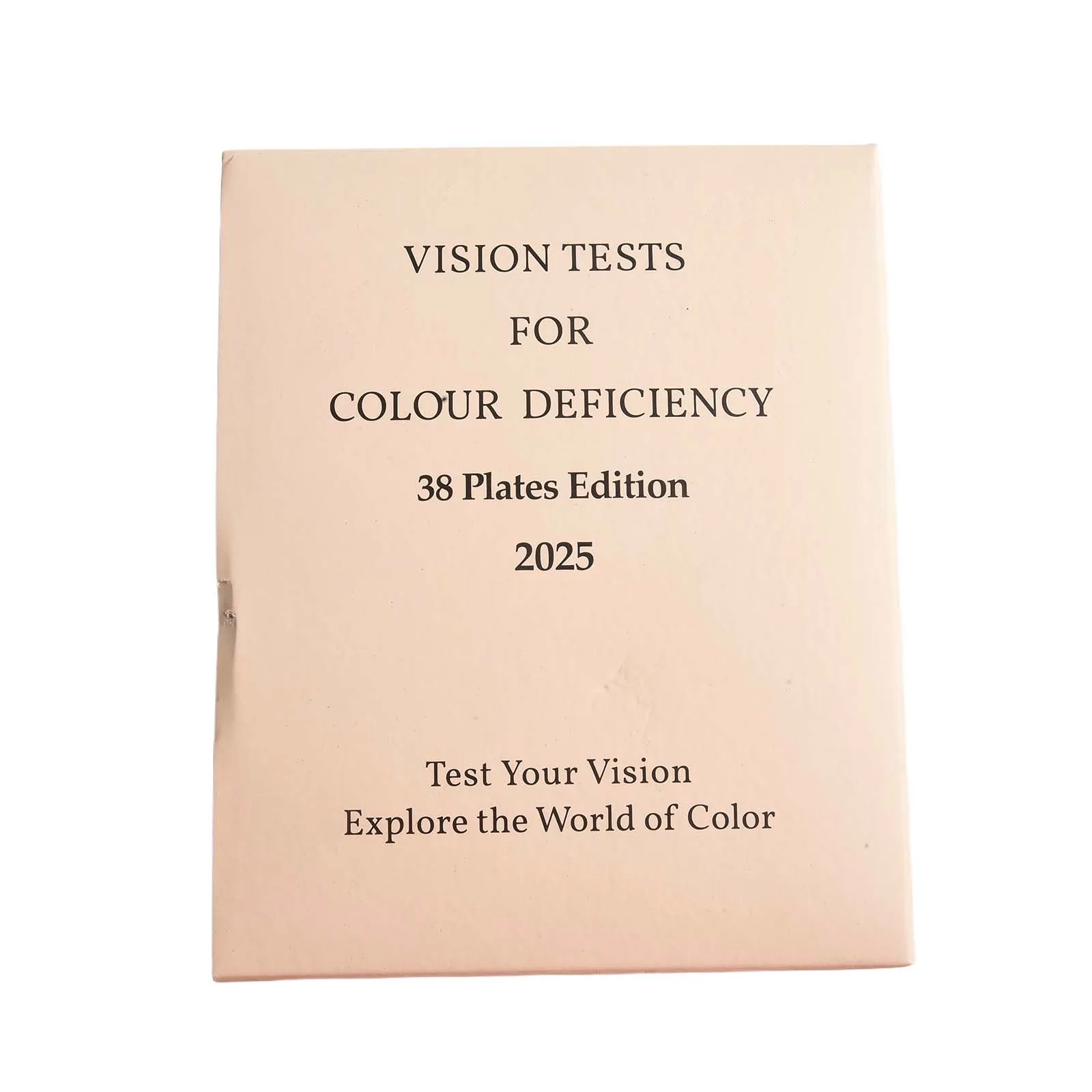 Ishihara Book 2025 New 38-piece Optometry Test Book Color Difference Test Book A I ST Optometry Color Difference Book Tools Part