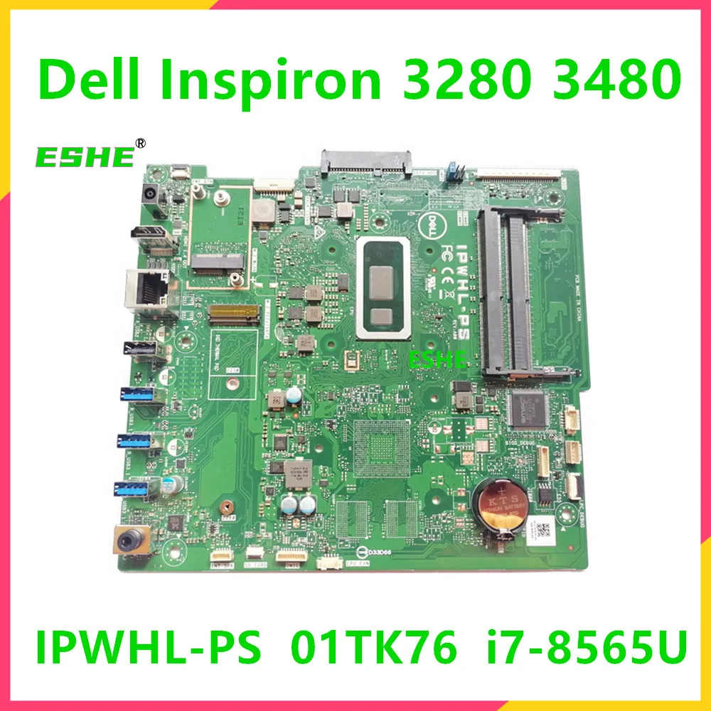 Placa-mãe Ipwhl-ps-all-in-one para Dell Inspiron 3280 3480 Aio i3 i5 i7 Cpu 01tk76 0nn7hk 02mgdd 0n6dhr