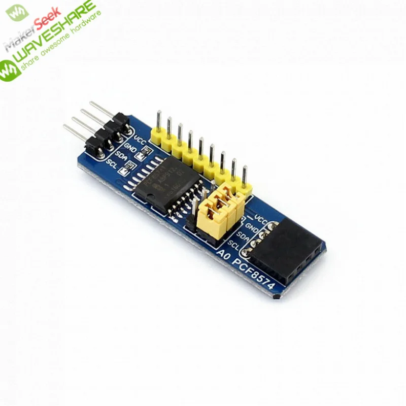 

Makerseek & Waveshare PCF8574 IO Expansion Board-SKU-3708-Price without Shipping fee
