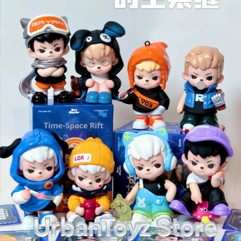 

Оригинальная коллекционная фигурка Tntspace Rayan Brother Time Rift Mini Series Blind Box: модная арт-игрушка, декоративный подарок для любителей аниме