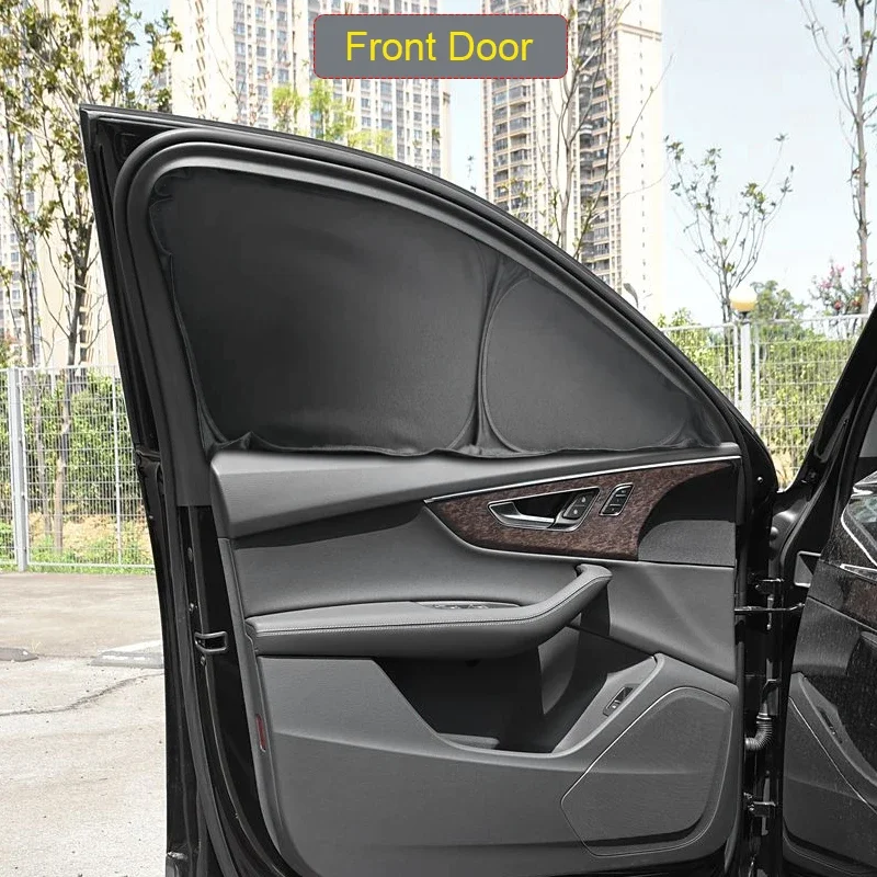 Car Dedicated Privacy Curtain Window Sunshade For AUDI Q7 4M 2016-Present Auto Anti-UV Heat Insulation Protect Cover Accessories