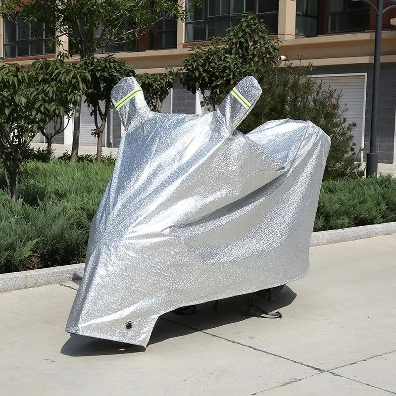 

Чехлы для мотоциклов, универсальный уличный чехол для автоцикла, защита от солнца, дождя, пылезащитный защитный чехол для велосипеда, скутера, мотоцикла