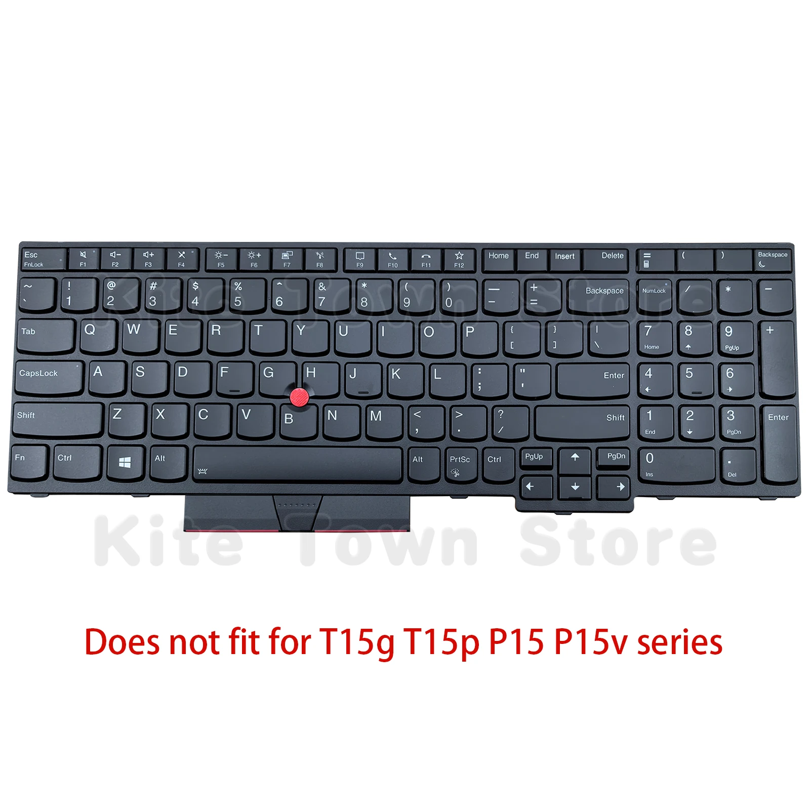 Genuine US Layout Laptop Keyboard for Lenovo Thinkpad T15 Gen 1 Gen 2 P15s Gen 1 Gen 2 Backlit With TrackPoint