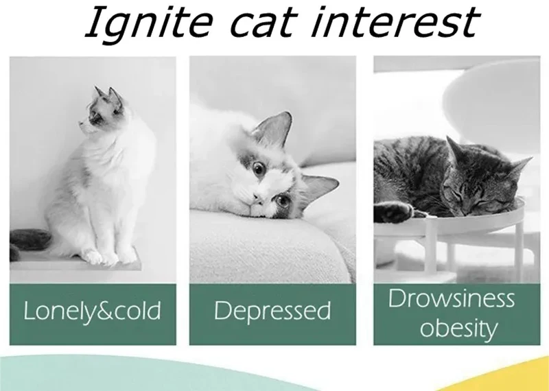 Mini-Flugscheiben-Wurfgerät für Katzen – Interaktives Spielzeug für Kätzchen, Jagd- und Trainingsspaß, Haustierzubehör für die tägliche Unterhaltung – Detail 6