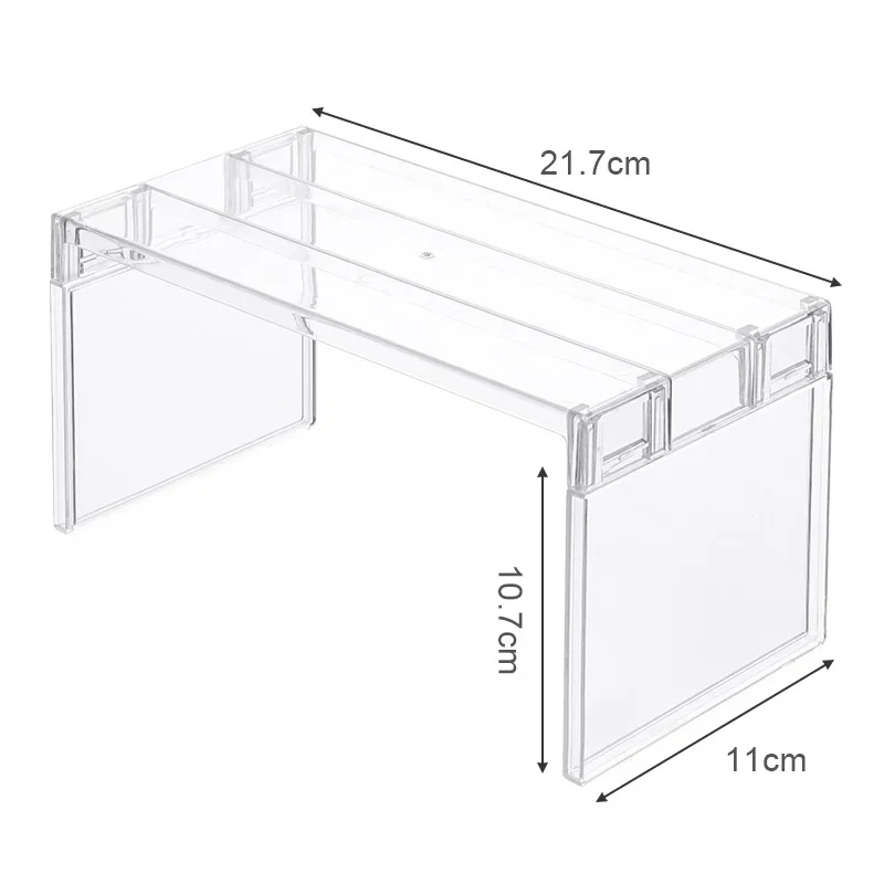 Refrigerator Organizers Storage Rack Fridge Layered Separator Shelves Transparent Desktop Stand Save Space Kitchen Accessories image 6