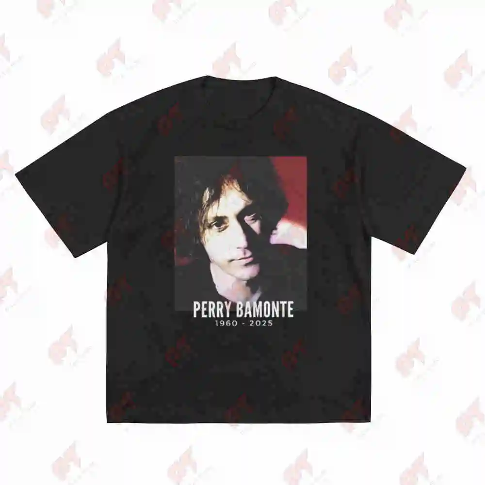 Perry Bamonte Rip 1960 2025 Short Sleeve Tee 100% Cotton T-Shirt