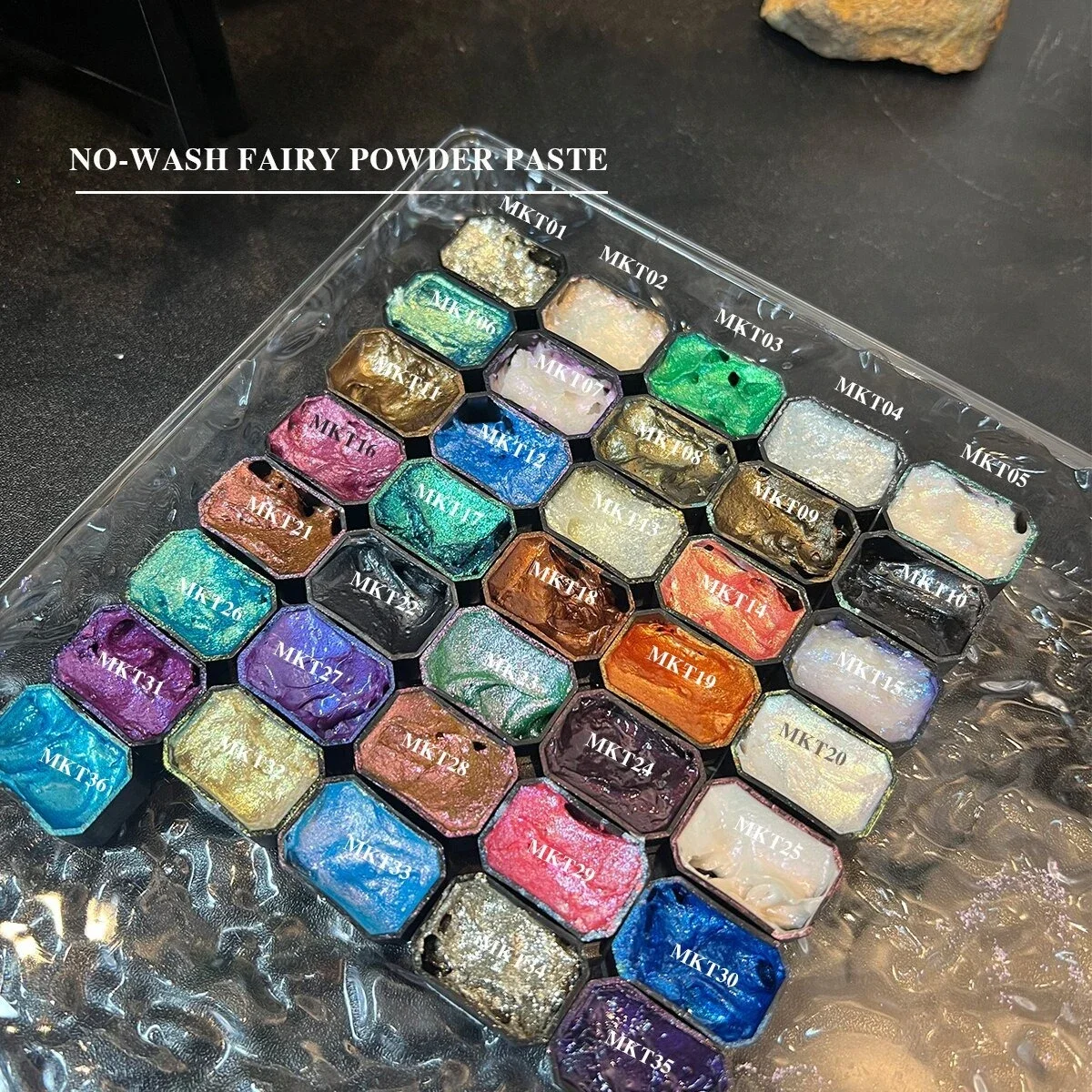 

New 4Colors Nail Art Colorful Fairy Powder Creamy Summer Texture Gel for Professional Manicure Design Decoration Paste Pigment