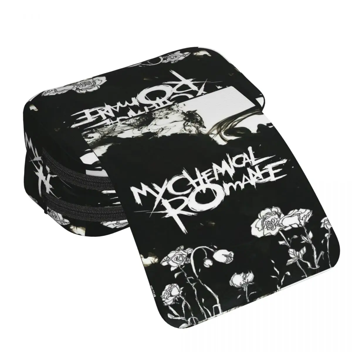 My Chemical Romance Pencil Case for Kids Gifts Pen Box Pencil Bag Stationery Supplies Pen Holder Bag