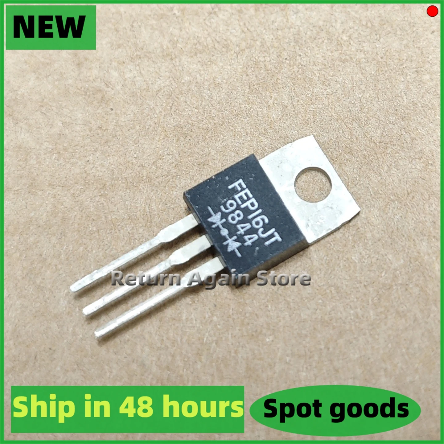10pcs FEP16JT Fast recovery rectifier diode TO220 16A600V