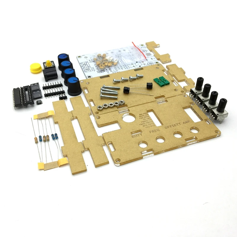 MAX038 generatore di segnale Kit fai da te 1Hz-20MHz generatore di funzioni generatore Op-Amp ad alta velocità sinusoidale/rettangolare/dente di sega