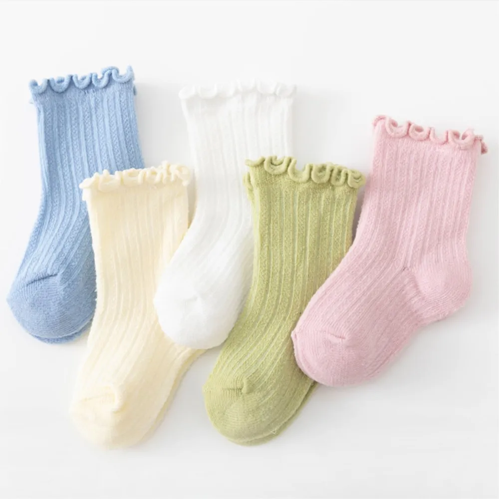 

New baby socks summer thin mesh breathable combed cotton newborn sokken baby spring and autumn leg toddler socks