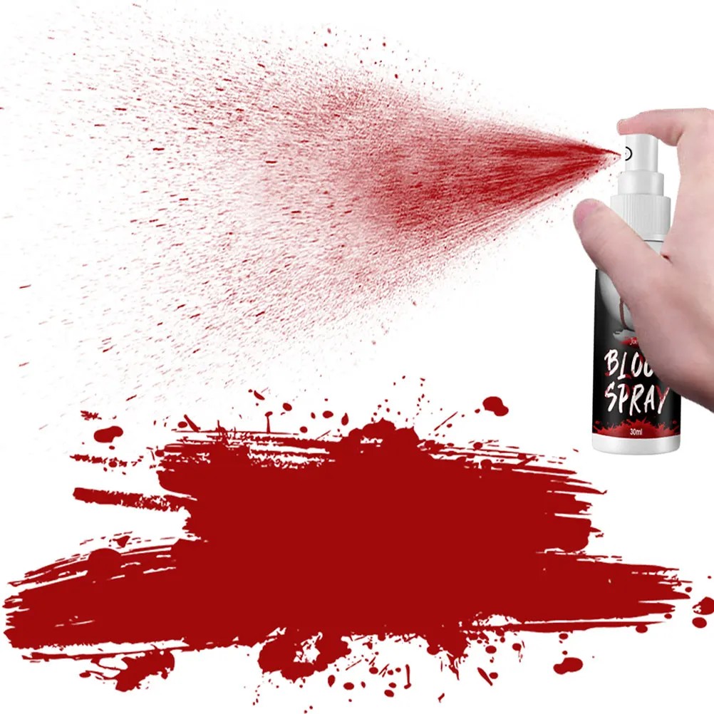 

Special Effects Blood Spray Artificial Plasma Cosplay Accessories Halloween Liquid Blood Props Washable Horror Scene Body Paint