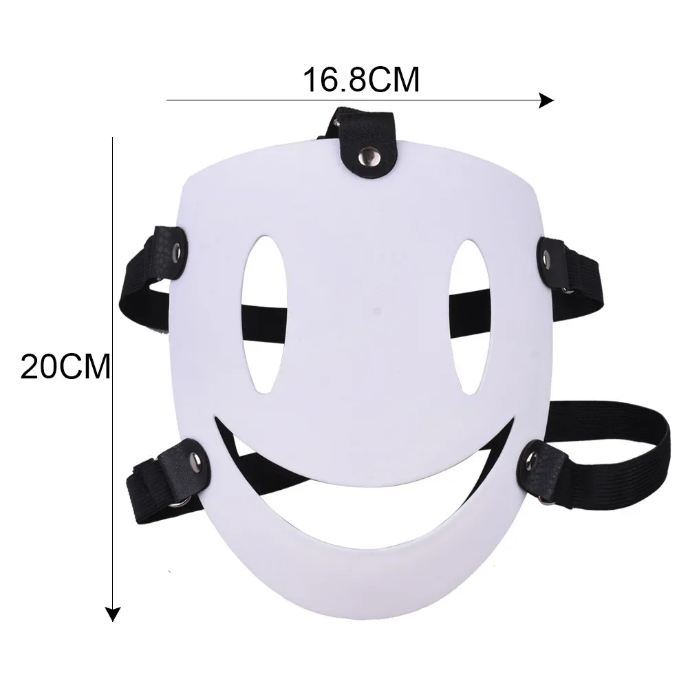Anime High Rise Invasion Sniper Cosplay Mask Tenkuu Shinpan White Masks Japanese Samurai Costume Props For Carnival Party
