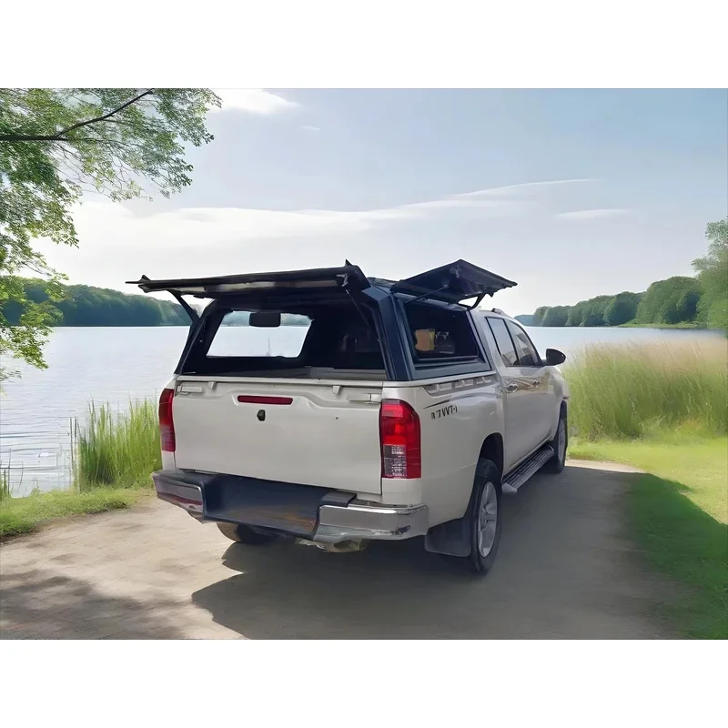 Lightweight Aluminum Bed Waterproof Pickup Canopy Camper Truck Topper For Colorado 5FT Made Of Stainless Steel