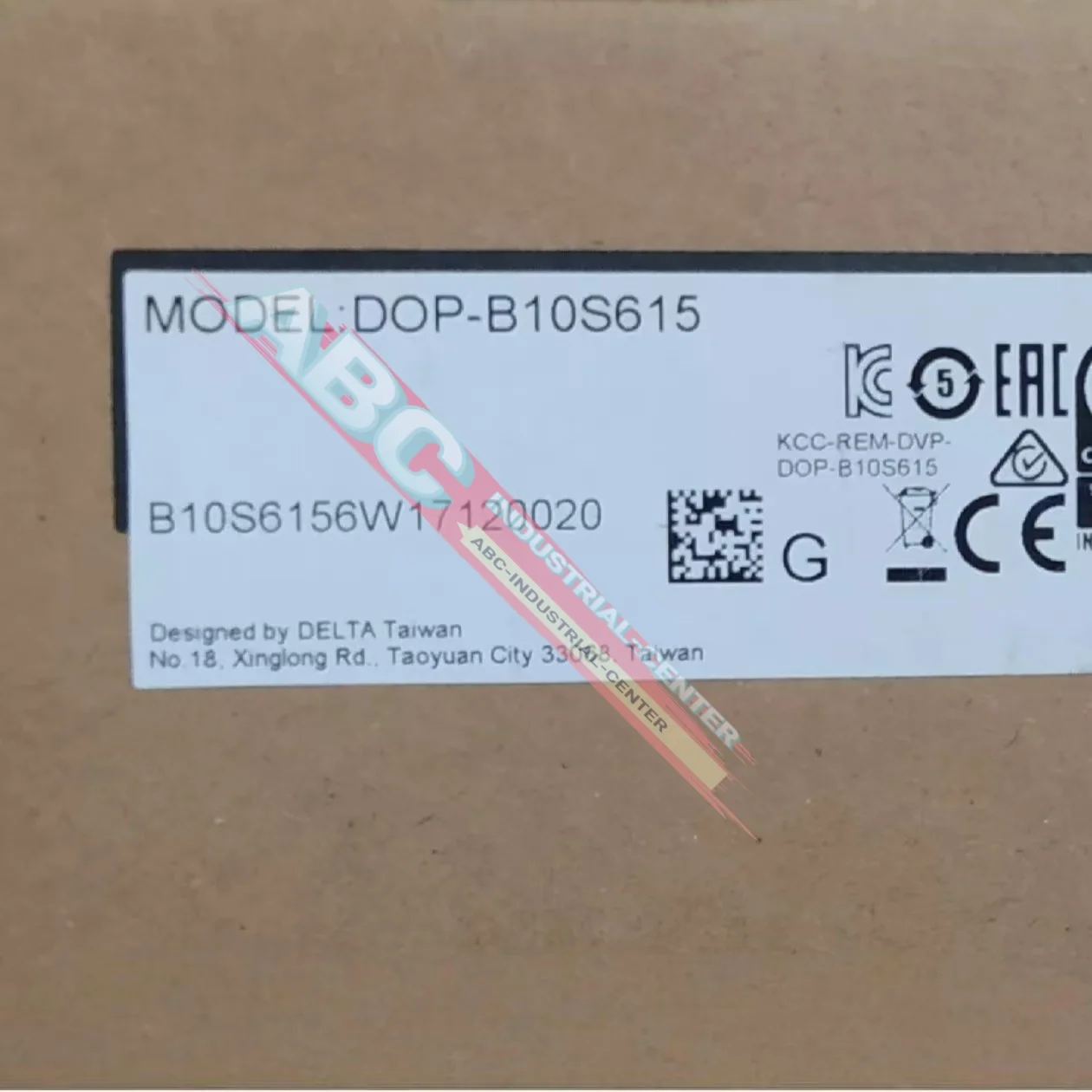 العلامة التجارية الجديدة DOP-B10S615 HMI تعمل باللمس