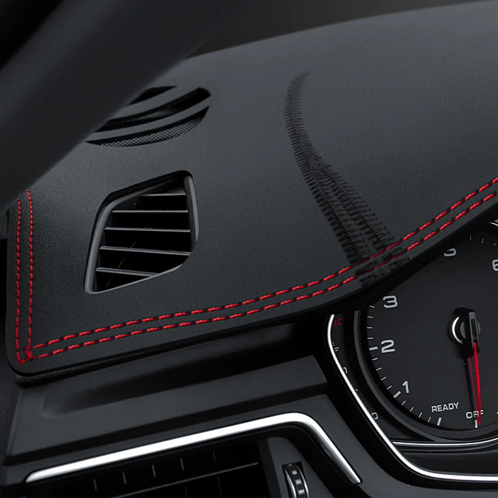 لجيلي Coolray Belgee X50 2019 2020 2021 2022 2023 2024 لوحة القيادة الوسادة اكسسوارات الداخلية تقليم سيارة الأشعة فوق البنفسجية واقية حصيرة #6