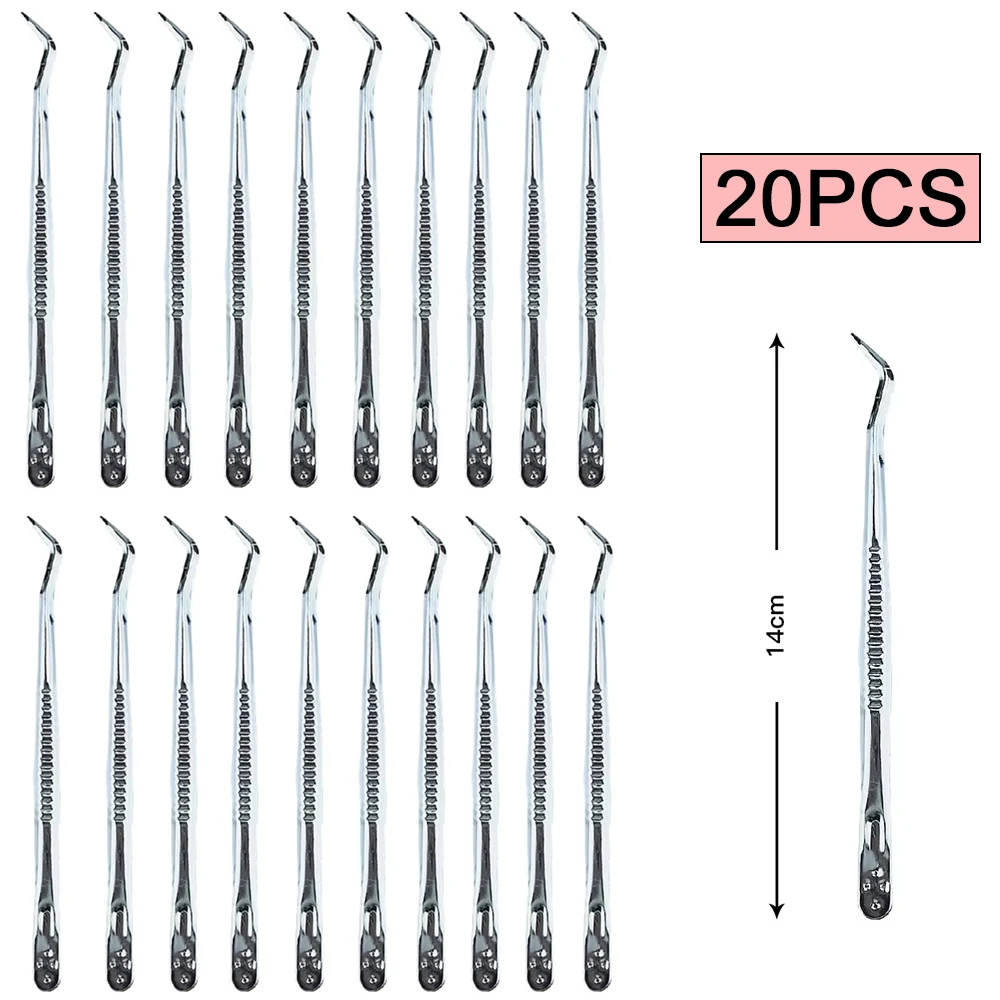 Disposable Experienced Explorer Kit, Double End Probe Hook, Mouth Ring and Pliers, Dentist Clinic Tool Set, 5/10/20 Parts