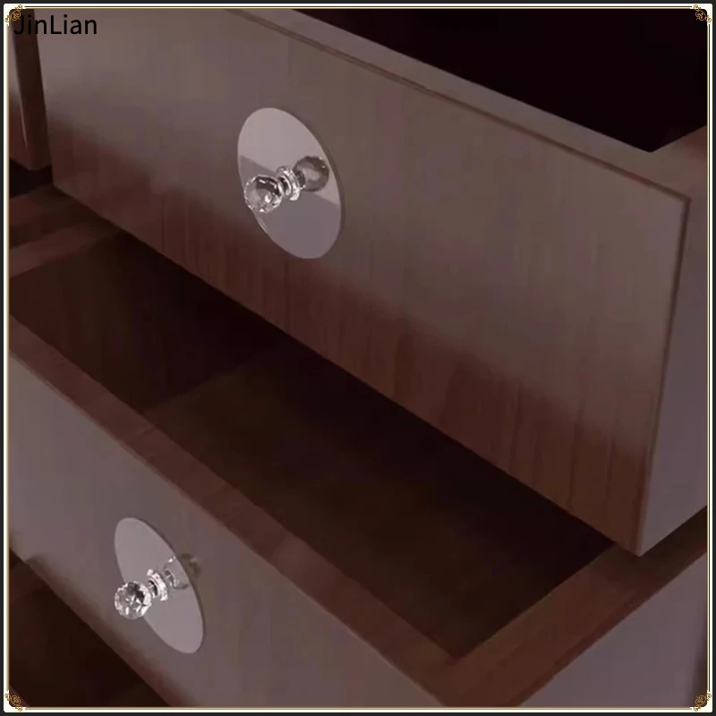 Cabinet Door Handle Without Punching And Sticking Self-adhesive Sliding Door Cabinet Drawer Wardrobe Glass Window Door Handle