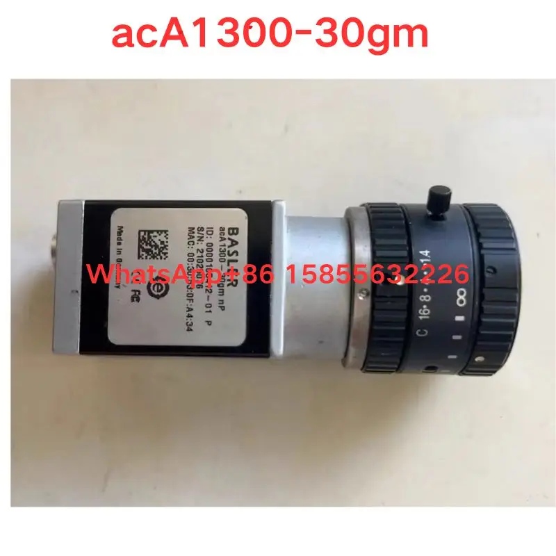 Used acA1300-30gm Industrial cameras Functional test OK