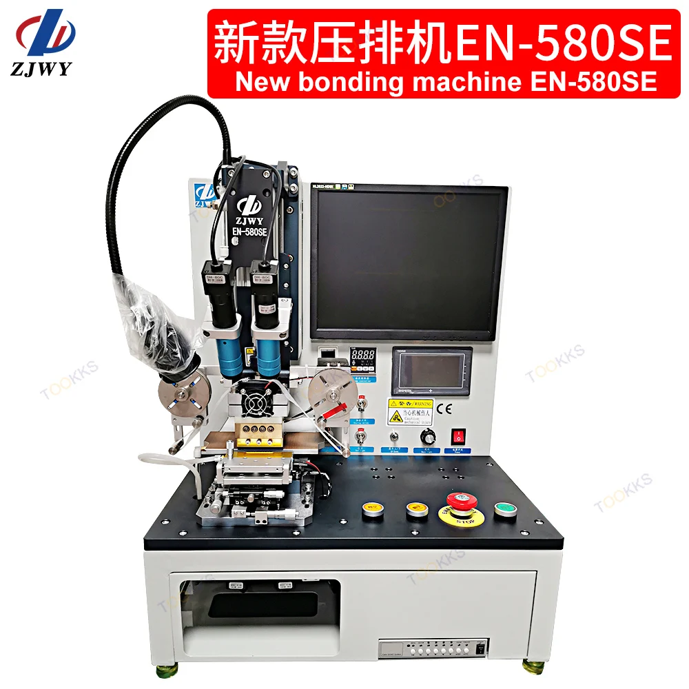 NEW ZJWY EN-580SE Constant Heating Mobile Phone COG COF COP LCD Repair Green Flex Cable Bonding Machine