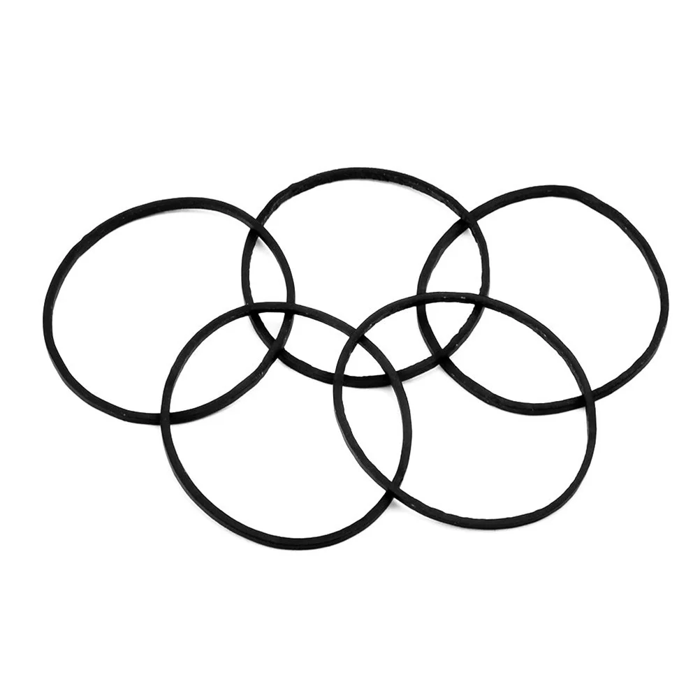 

100Pcs Elastic Rubber Bands for Tattoo Machine Black Braided Design Enhanced Flexibility Needle Stabilizer Machine Accessories