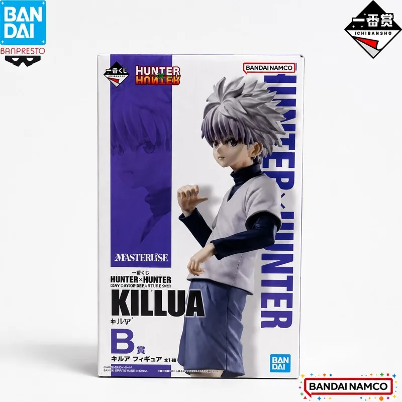 

In Stock Bandai Original Ichiban Kuji Hunterxhunter Killua Zoldyck Action Figure Model Doll Brand New Boxed Anime Characters