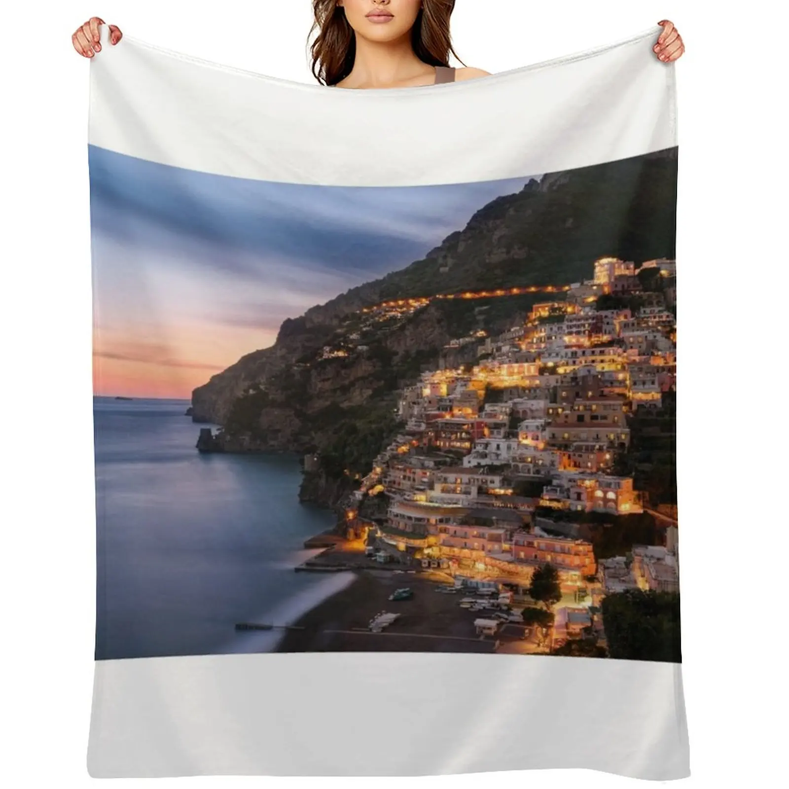 

Amalfi Coast, Italy Ocean Views Throw Blanket Decorative Throw Sleeping Bag cosplay anime Heavy Blankets