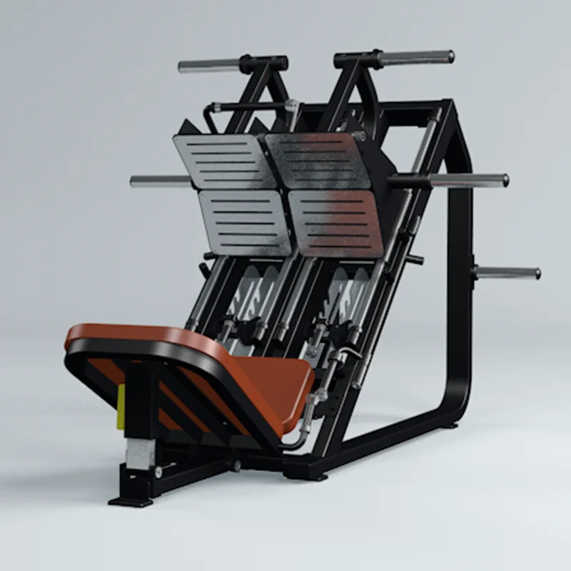 Fitness-Trainingsgeräte, Power Plate Loaded Steel Split Leg Press, 45-Grad-Beinpresse