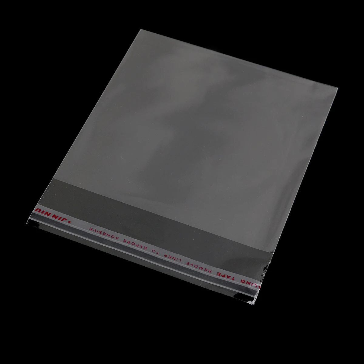 100 قطعة أكياس السيلوفان البولي بروبيلين شفافة ثنائية المحور 10x15 سنتيمتر ذاتية اللصق التجزئة هدية مخبز التعبئة والتغليف غير مسامية سوبر #1