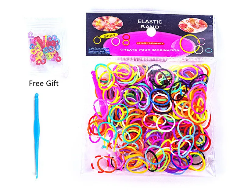 300pcs High Elasticity Pet Hair Rubber Band Dog Cat Hair Accessories DIY Hair Bows Grooming Hairpin Accessories Children Toys