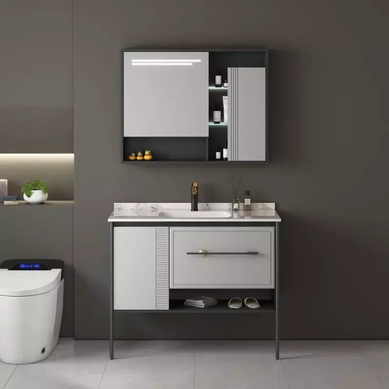 

Modern Design Wall Mounted Bathroom Plywood Bathroom Cabinet