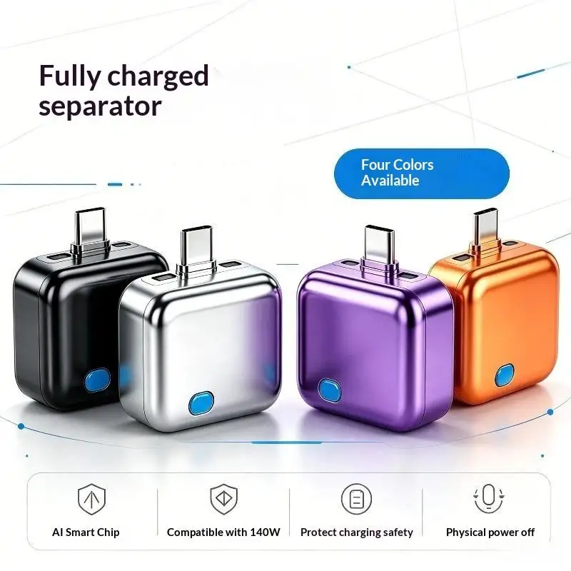 New 140W Smart Full Charge Self Cut Adapter Universal Auto Disconnect Overcharge Prevention Night Charging