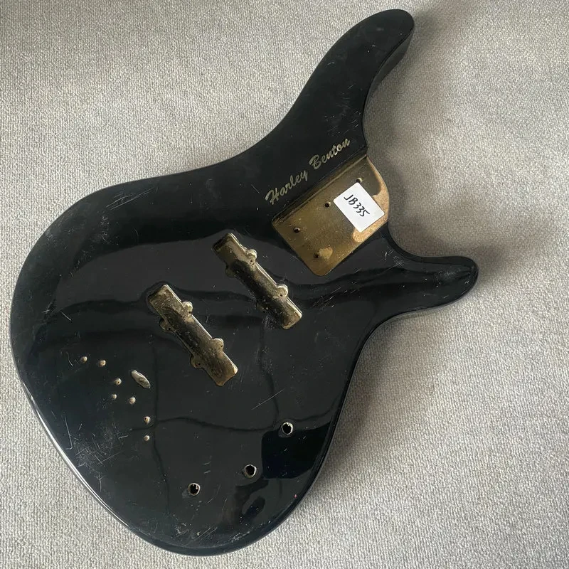 

Электрогитара/бас-гитара JB335 из массива дерева, 4 или 5 струн, с активными звукоснимателями JB, для правой руки, DIY-комплектующие, с возможностью покраски и удаления царапин.