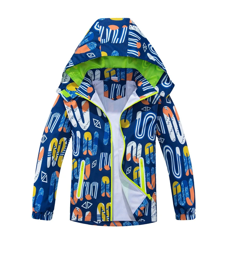 

New 2022 Spring Autumn Children Kids Jackets Baby Boys Windproof Waterproof Double-deck Lining Mesh Coats