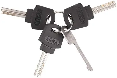 Xena-304 Stainless Steel Motorcycle Disc Lock, Alarme, Smart Phone Compatível, XX6