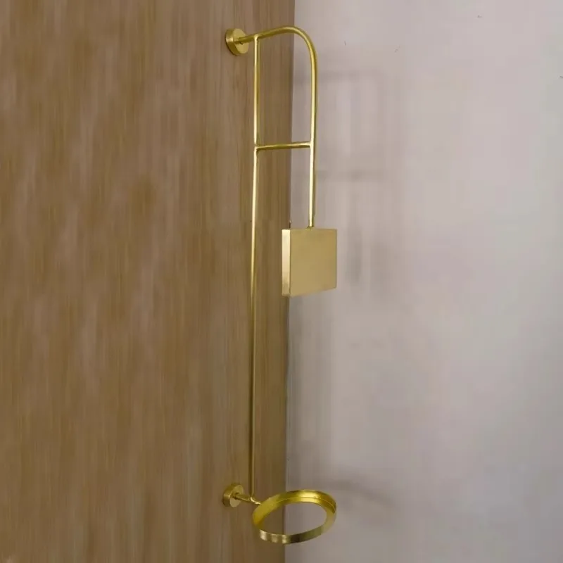 Brass Wall-hanging Stand For Perfume Smelling Wall-Mounted Brass Bracket For Coffee Tea Smelling