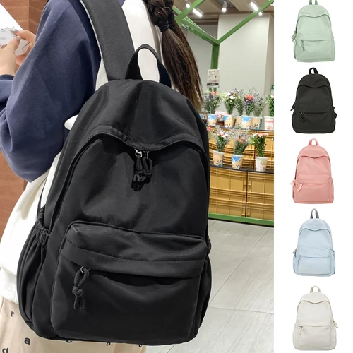 Imagen 1 del producto Mochila, Mochila de Viaje de Gran Capacidad, Minimalista para Hombres, Informal para Mujeres, Escuela Secundaria, Mochila para Estudiantes Universitarios, para Hombres