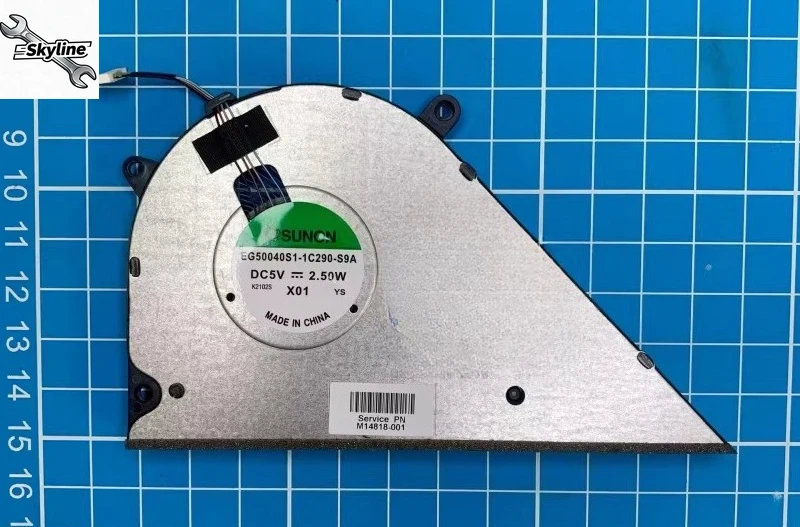 

Применимо вентилятор HP 14-DV TPN-Q244 Q245 Q246 M34454 55-001 M20334