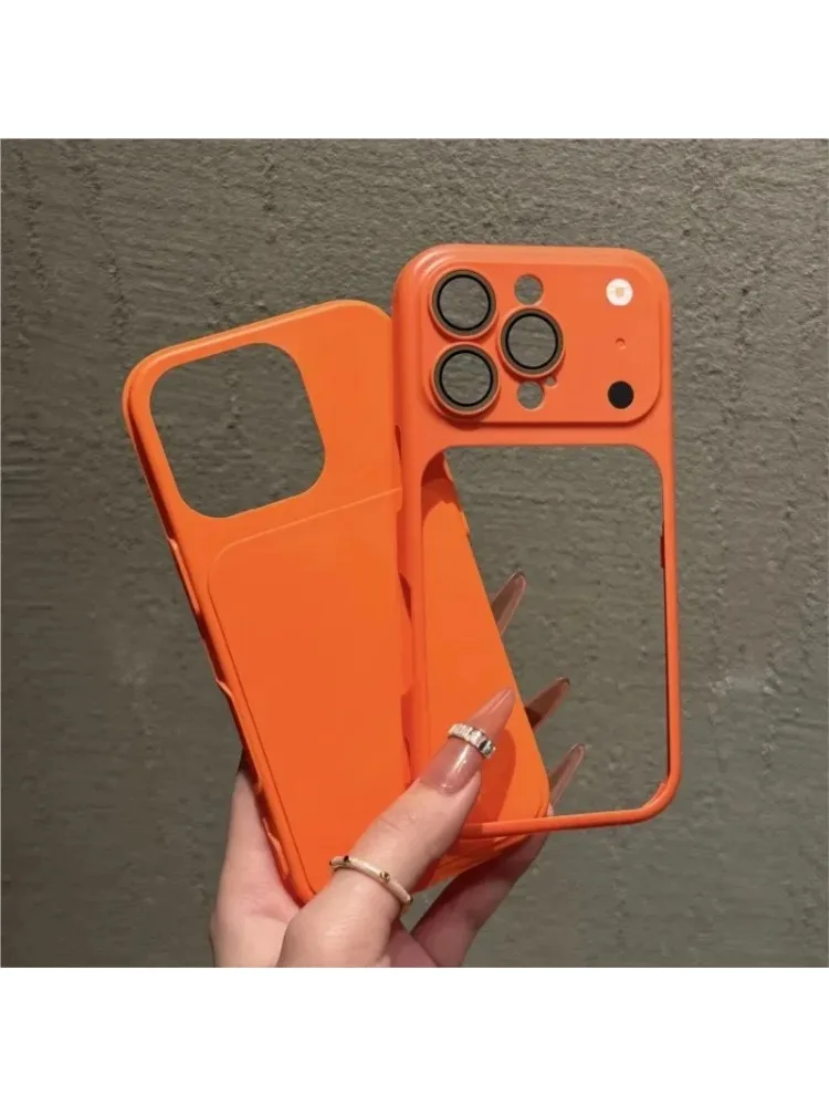 2 IN 1 Objektivschutz Matte Hülle für iPhone 17 12 13 14 15 16 Pro Max Air Phone stoßfest Sofort ändern auf 17 einfache Abdeckung