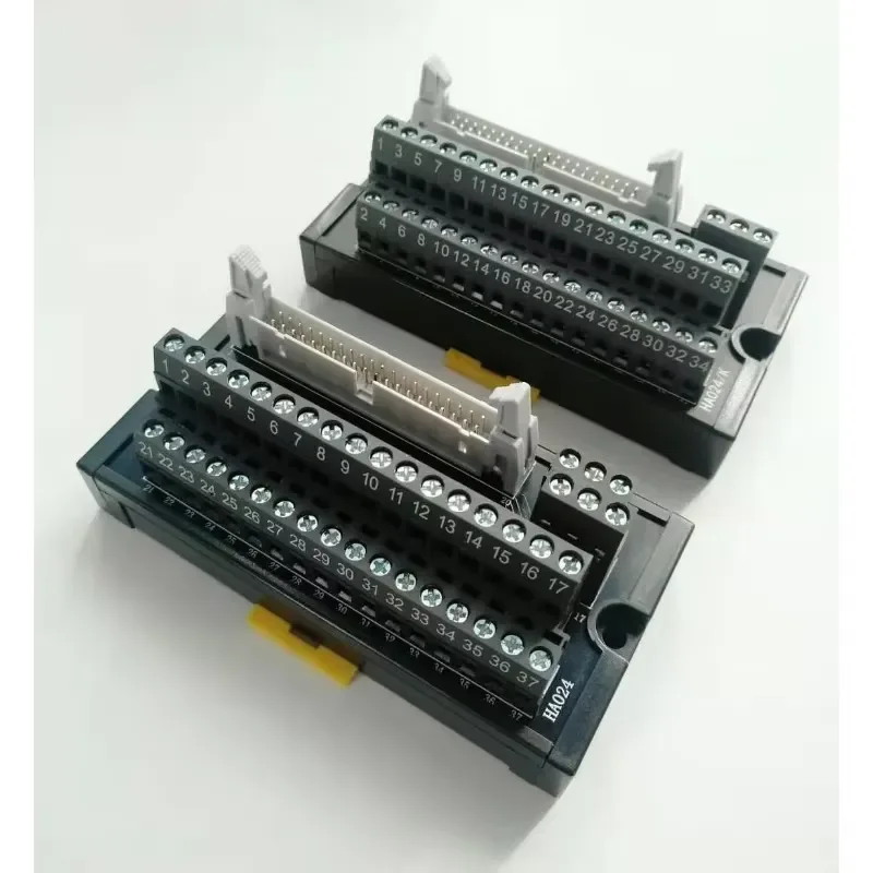 PLC Extension Terminal Block IDC40 MIL Horn Adapter Module Cable HA024 HA024-K Industrial Automation Wiring Connector